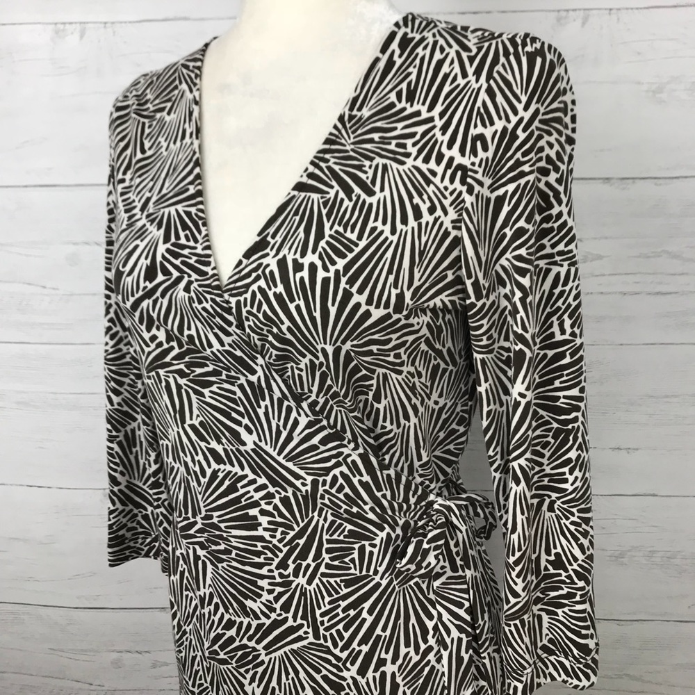 BCBGMAXAZRIA WRAP DRESS - Picture 3 of 8